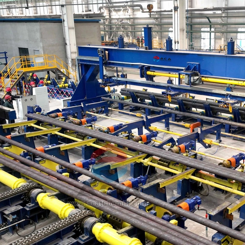Pipeline automatic palletizing and bundling equipment