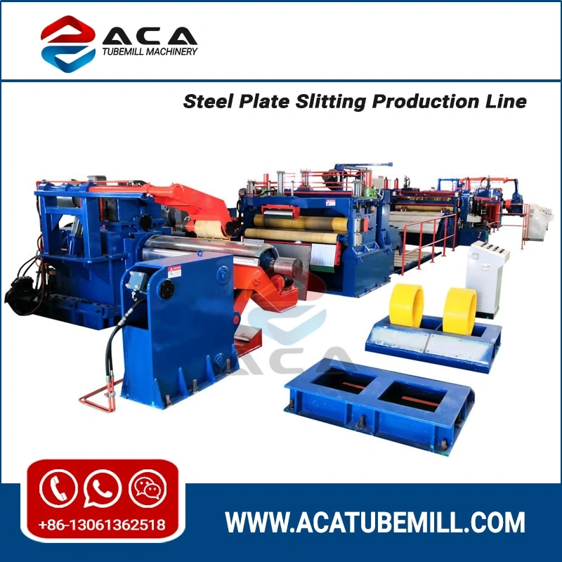 Steel Plate  Slitting Production Line