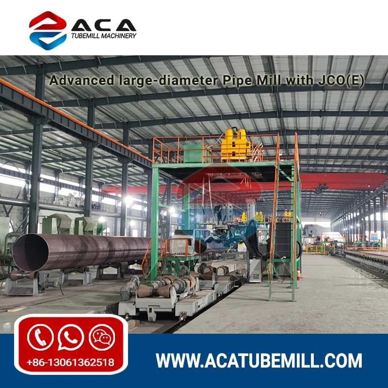 Advanced large-diameter Pipe Mill with JCO(E)