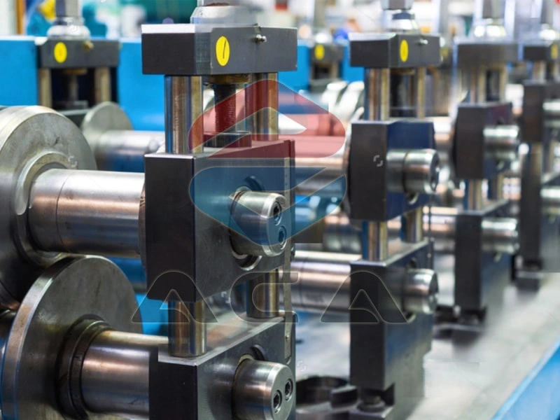 219 ERW Tube Mill Machinery Running