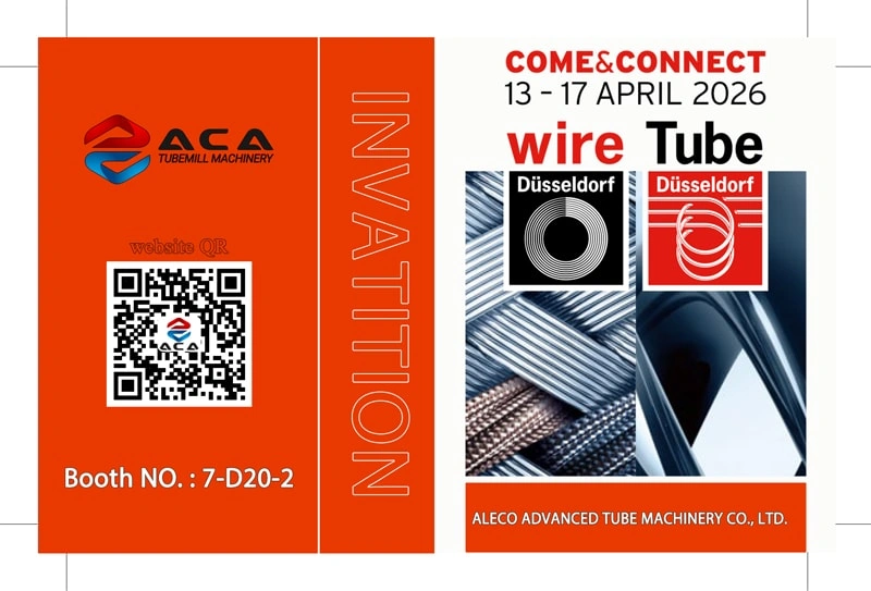 Invite Wire Tube Dusseldorf Exhibition 2026